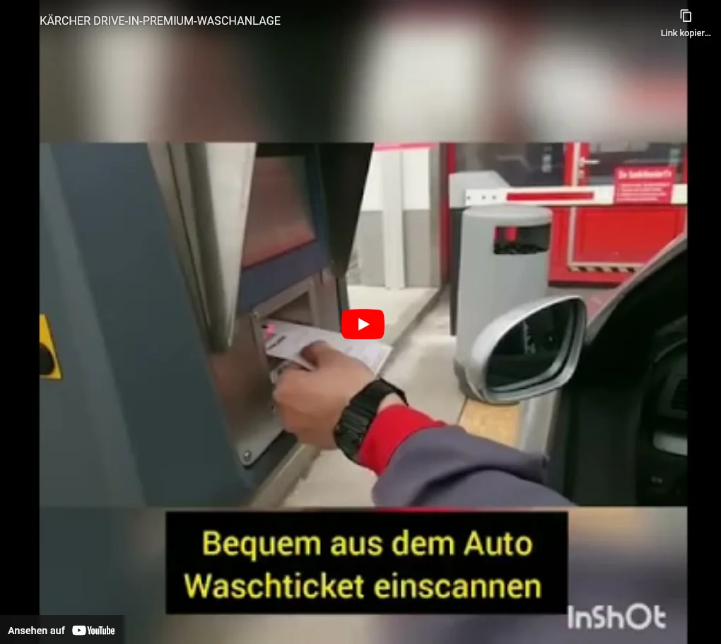 Verlinkung zum Youtubekanal unserer Tankstelle
